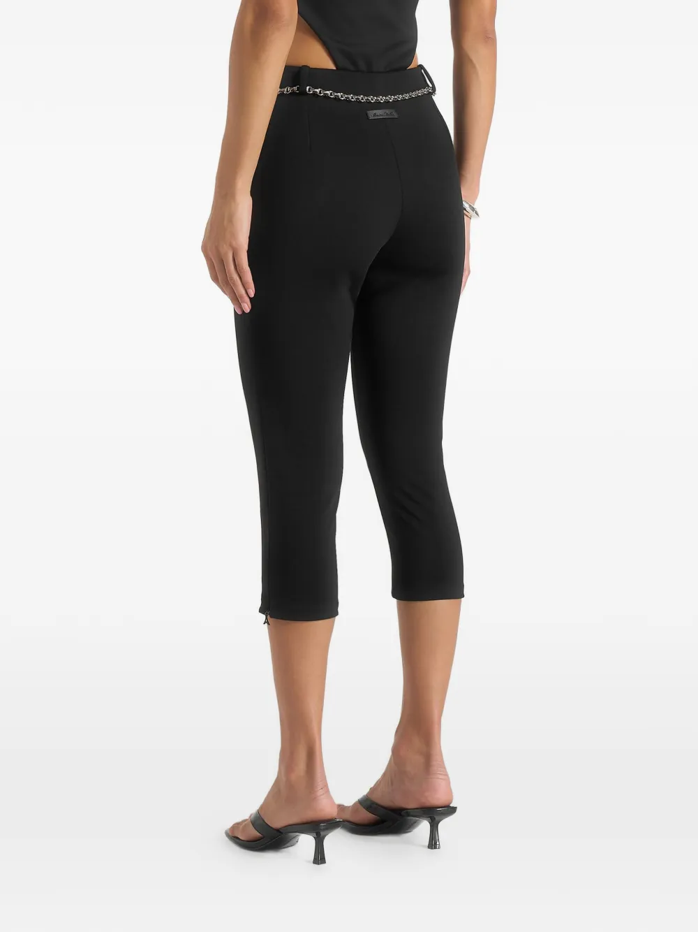 Manière De Voir Una legging met ketting Zwart