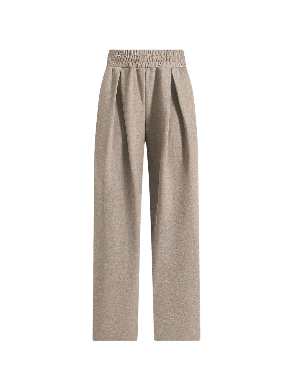 Manière De Voir Fanny box-pleat track-pants - Toni neutri
