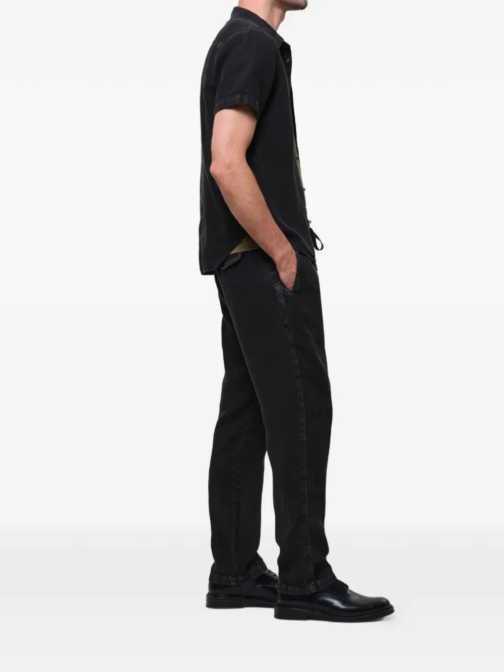 Citizens of Humanity Geruite broek Zwart