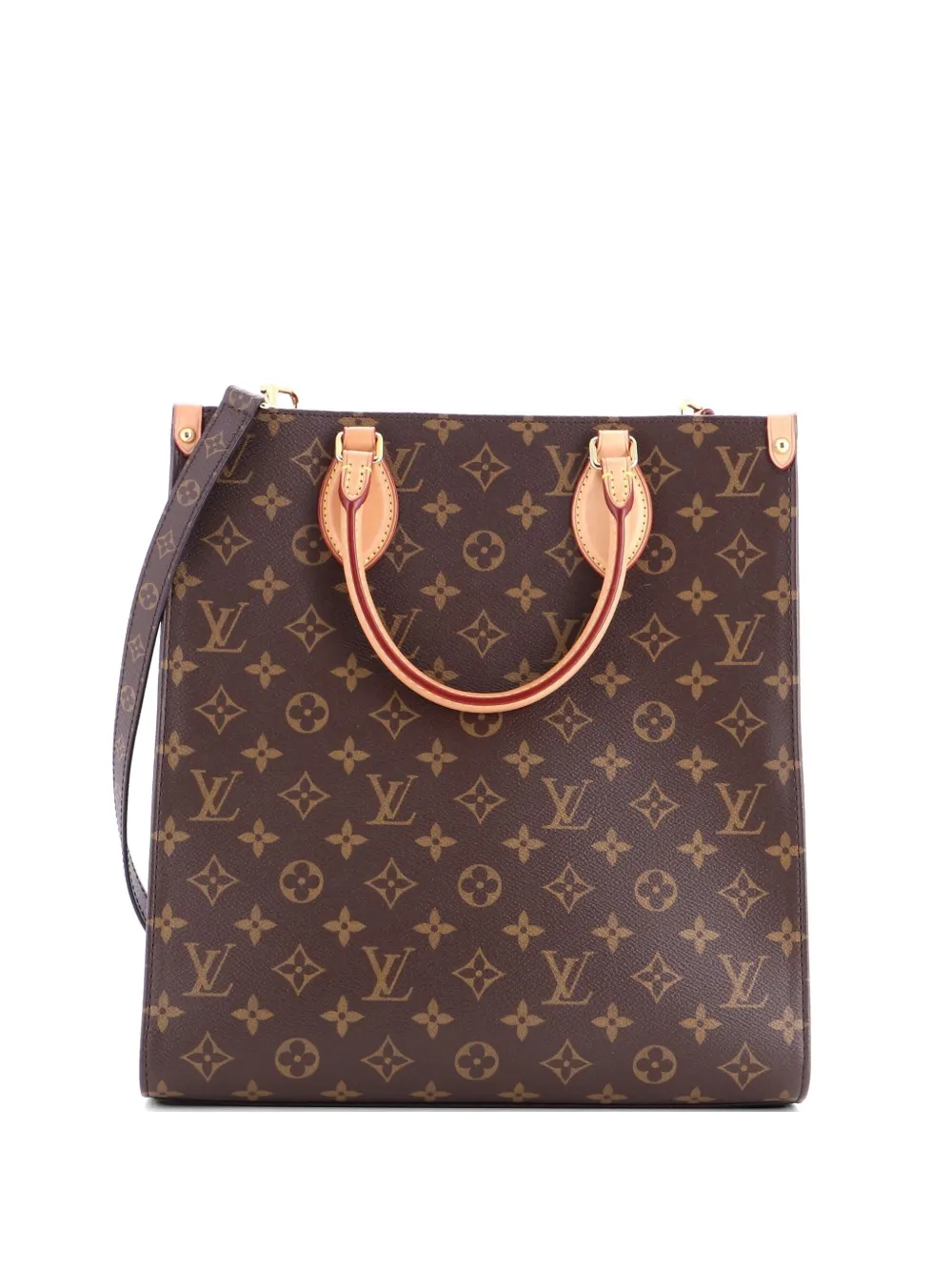Louis Vuitton Pre-Owned Sac Plat NM Bag Monogram Canvas PM shoulder bag - Braun
