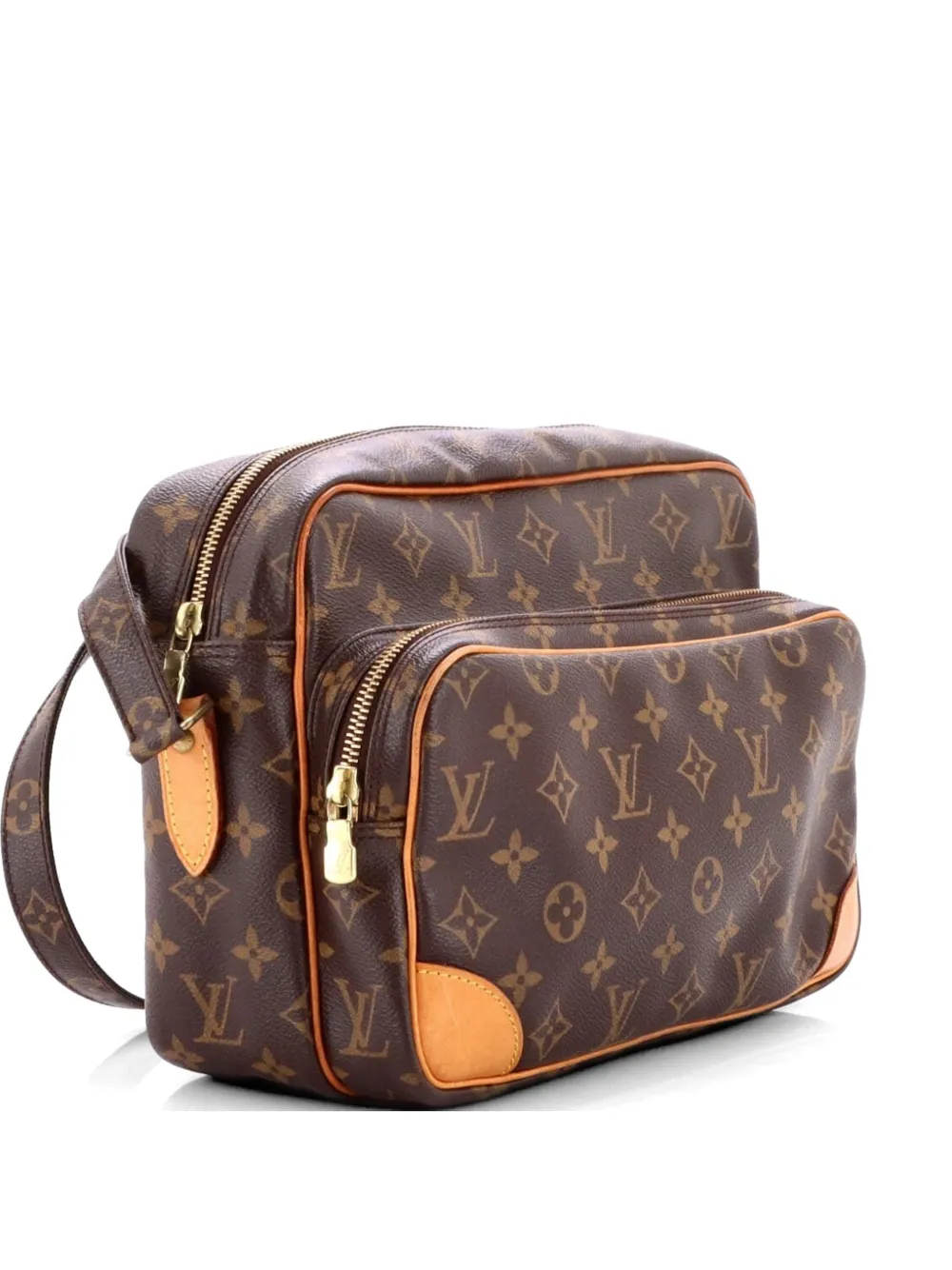 Louis Vuitton Pre-Owned Nil Messenger Bag Monogram Canvas 28 crossbody bag - Braun