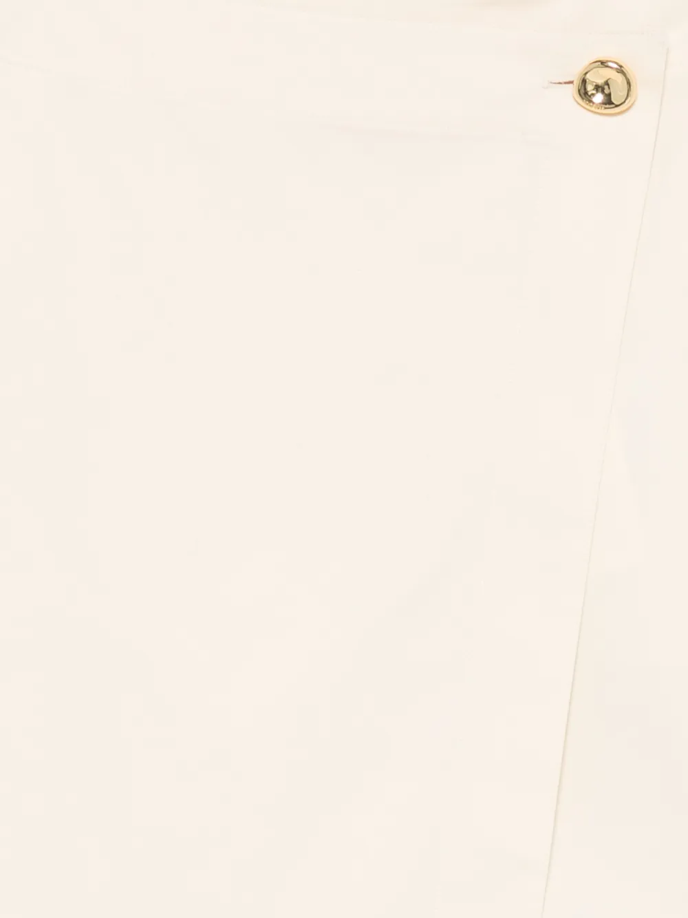 JOSEPH Wikkelrok met knoopdetail Beige