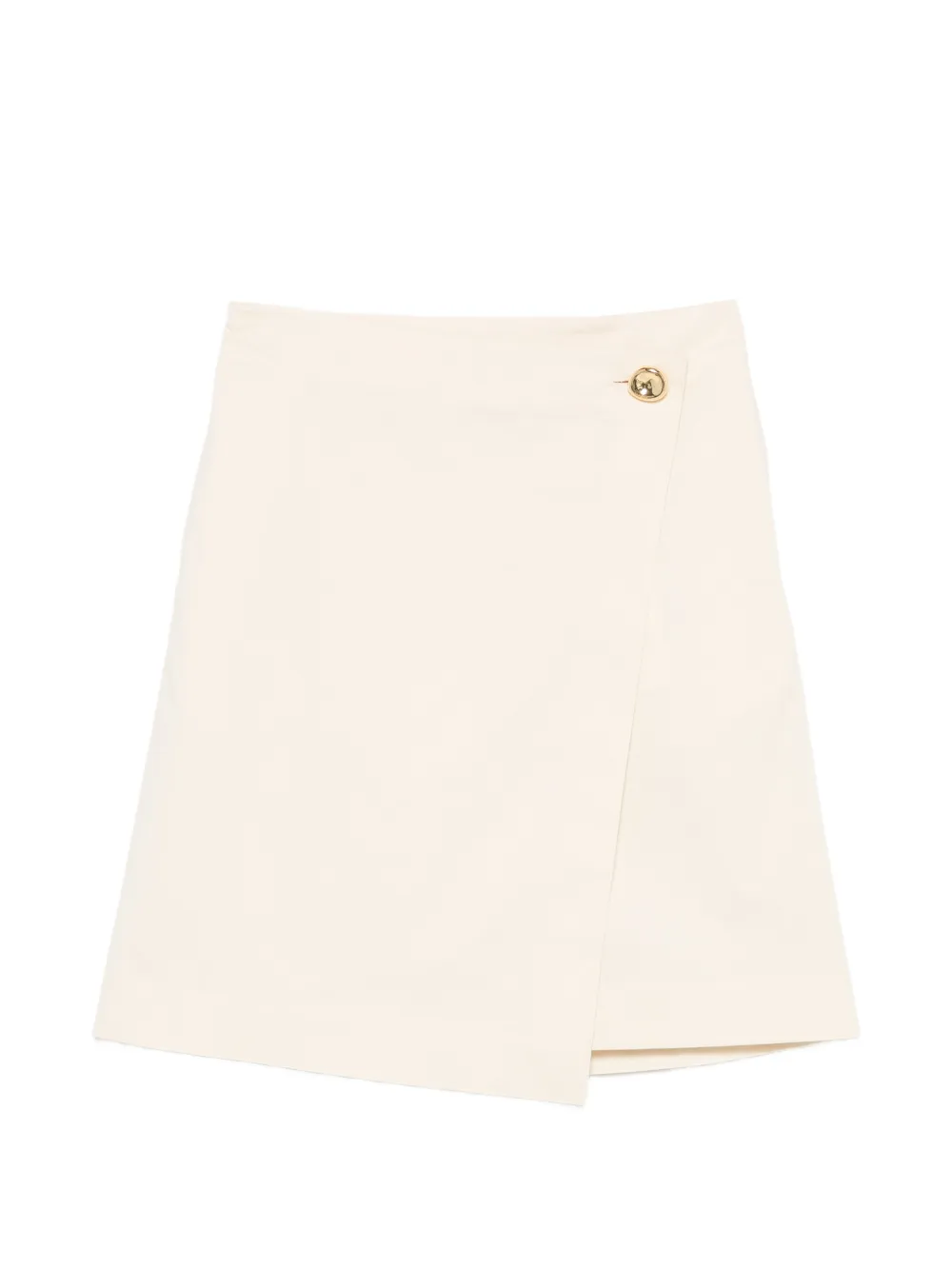 JOSEPH button-detail wrap skirt - Toni neutri