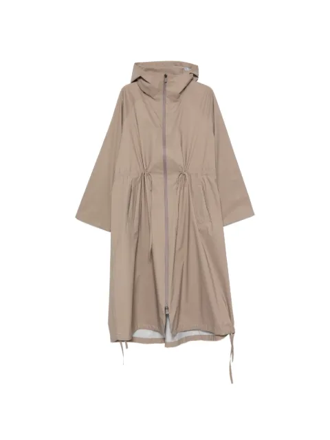 Herno drawstring-waist hooded coat