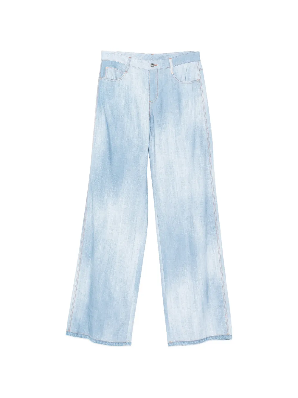 Ermanno Scervino wide-leg trousers - Blu