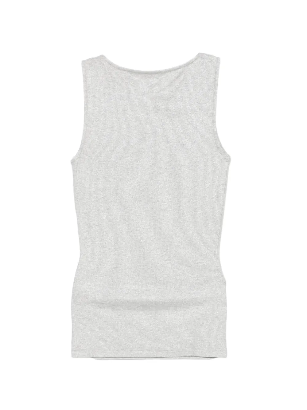 Majestic Filatures Tanktop met diepe ronde hals Grijs