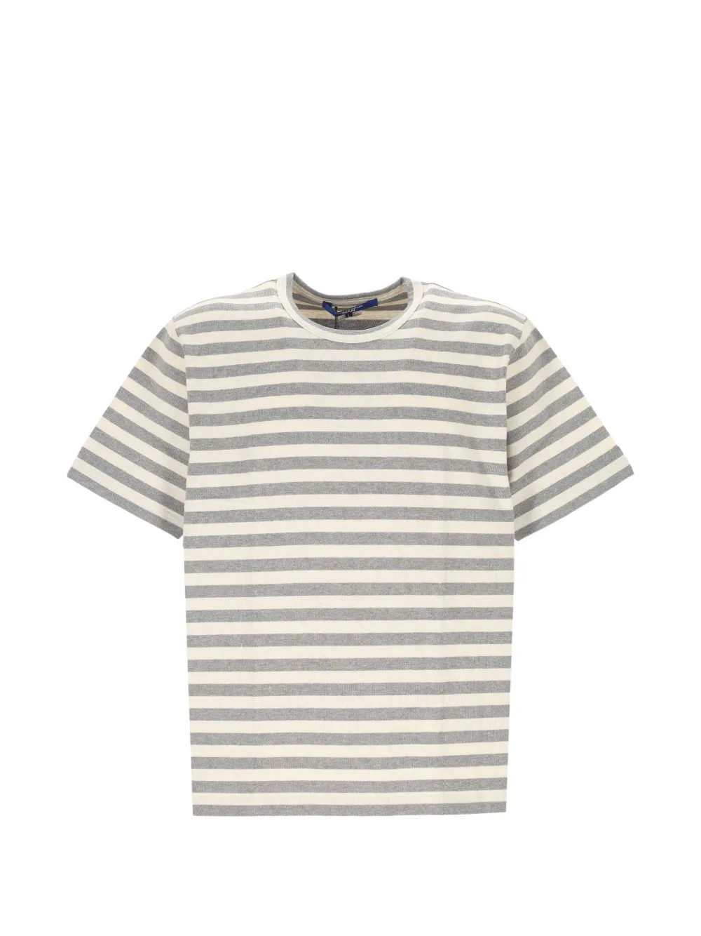Junya Watanabe horizontal-stripe T-shirt - Grigio