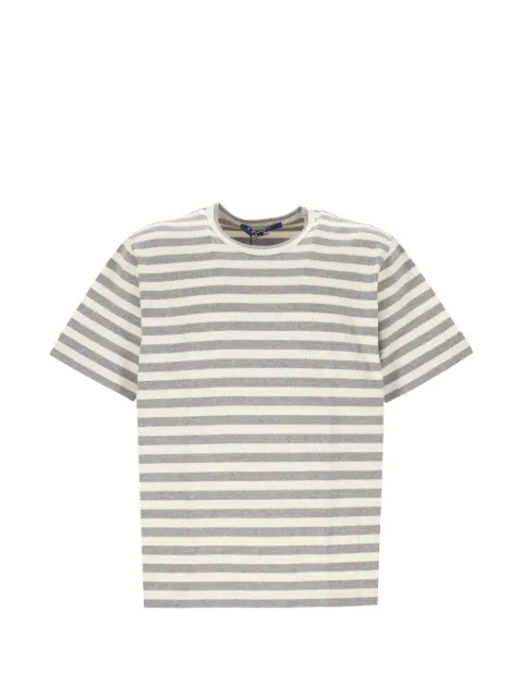 Junya Watanabe MAN playera con motivo de rayas horizontales
