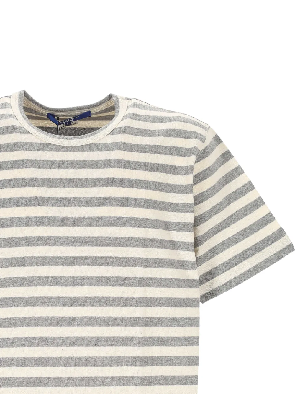Junya Watanabe MAN Gestreept T-shirt Grijs