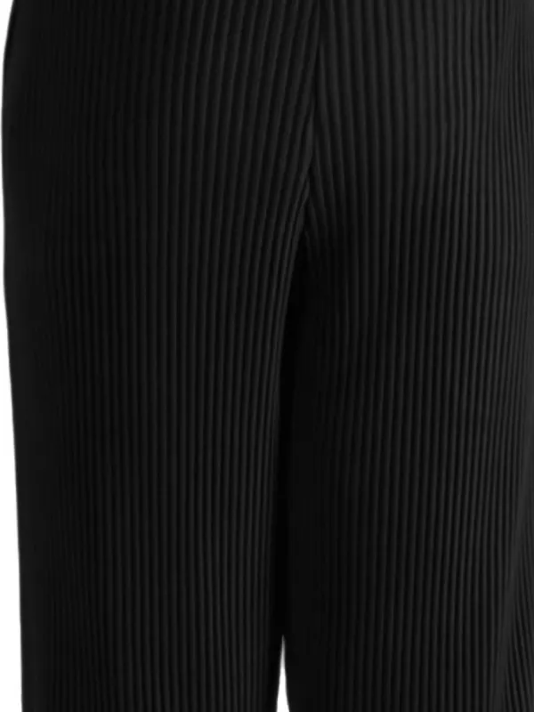 Issey Miyake Pleated Trousers | Black | FARFETCH SG
