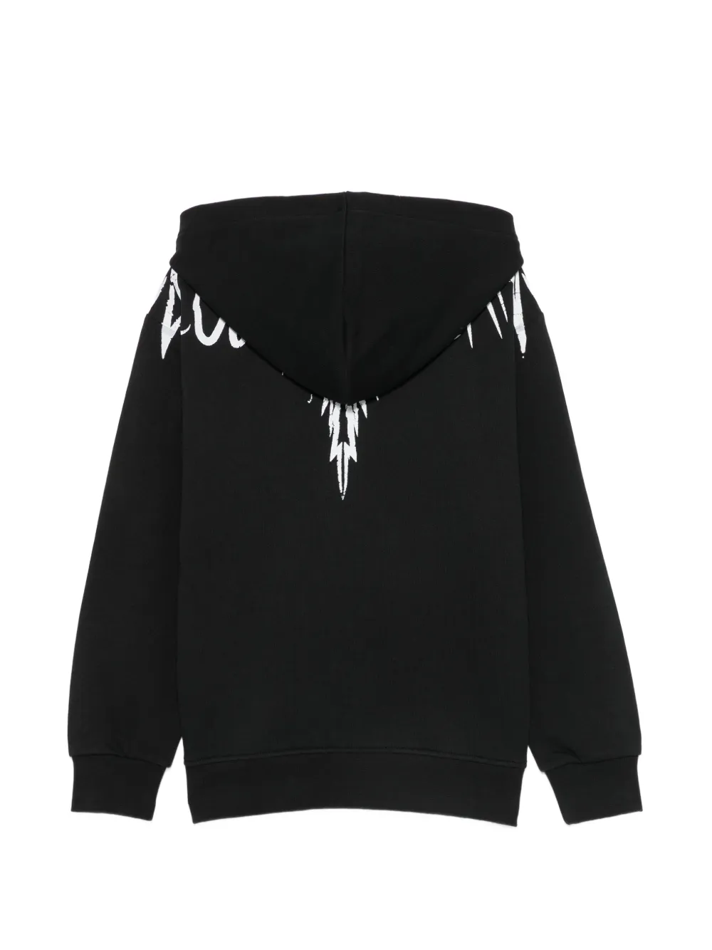 COUNTY OF MILAN KIDS Hoodie met rits Zwart