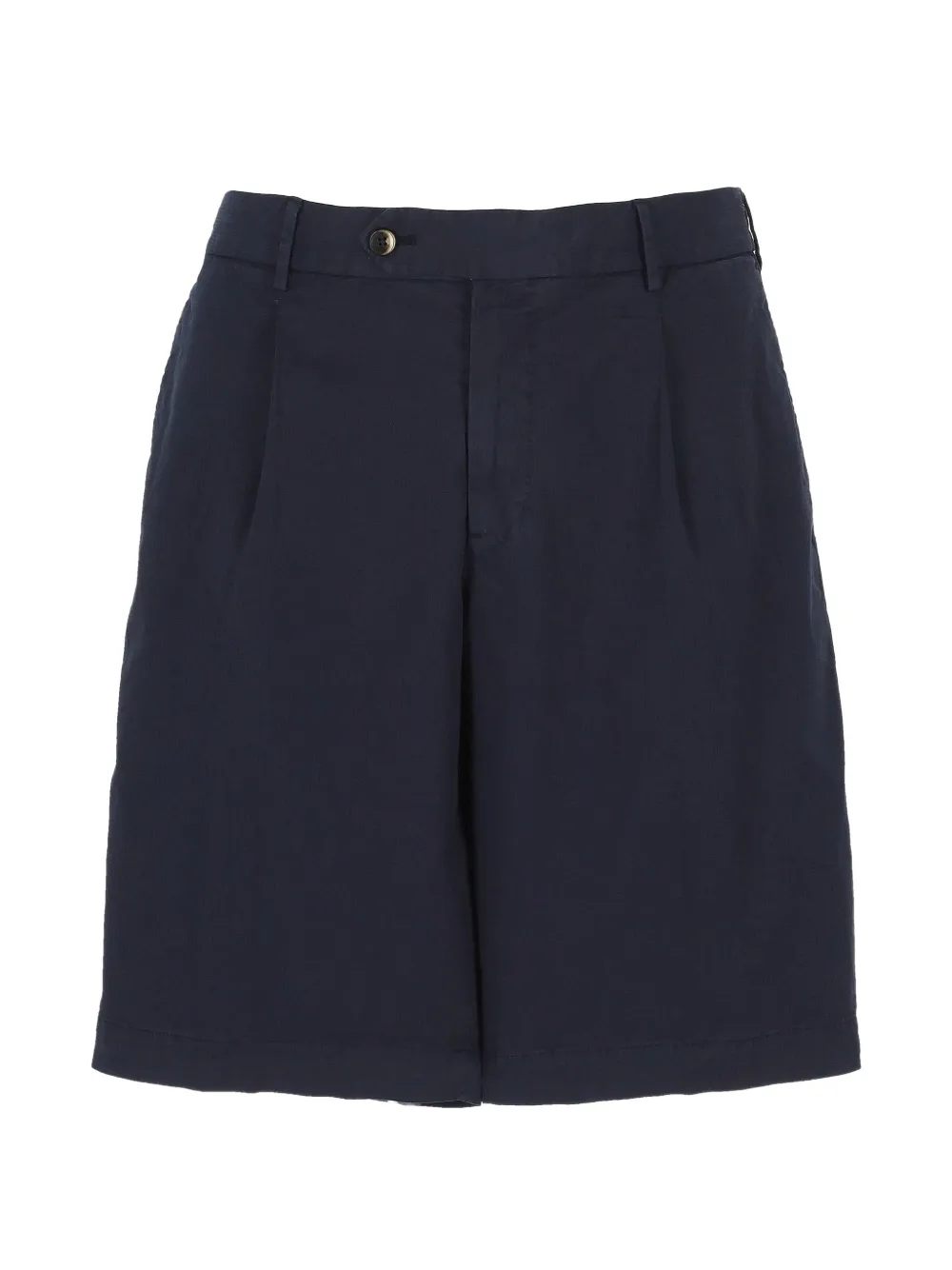 PT Torino pleated elasticated-waist shorts - Blue