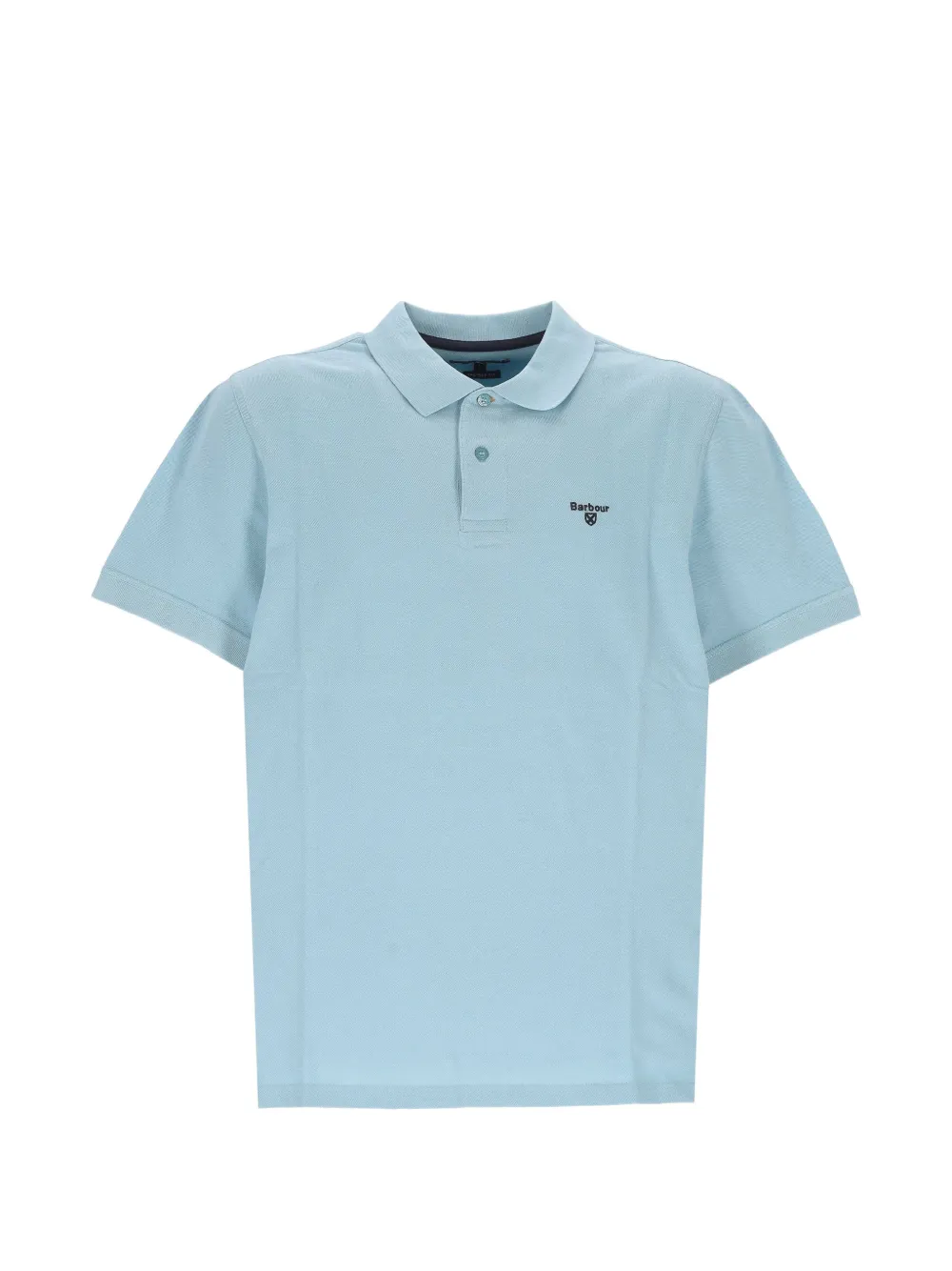 Barbour logo-embroidered polo shirt - Blu