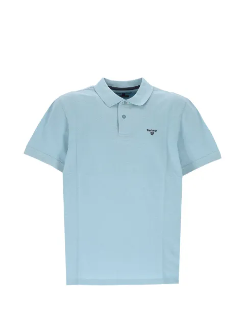 Barbour logo-embroidered polo shirt