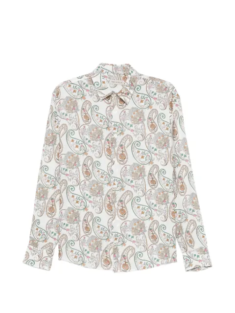 PENINSULA SWIMWEAR paisley-print long-sleeve shirt
