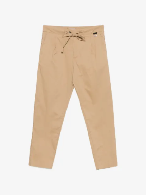 OFFICINA 36 drawstring-waist pleated trousers