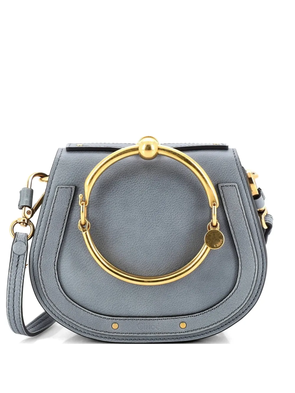 Chloé Pre-Owned Nile Leather Mini crossbody bag - Verde