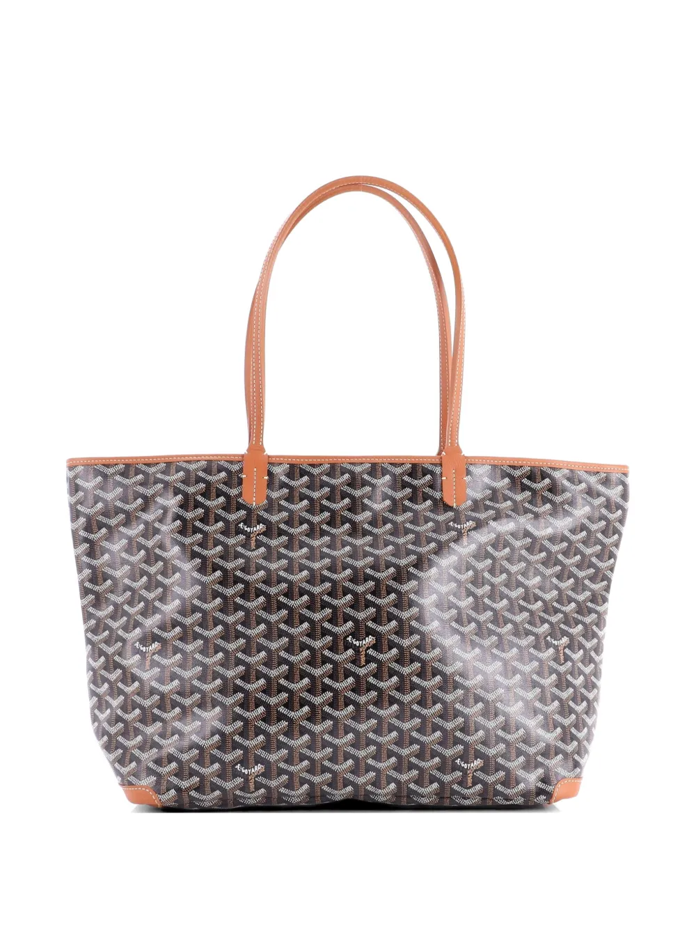 Goyard MM Artois Tote Schultertasche aus beschichtetem Canvas MM in Braun