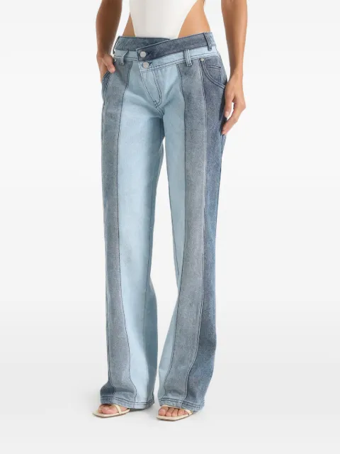 Manière De Voir Jacinda - colour block denim jeans