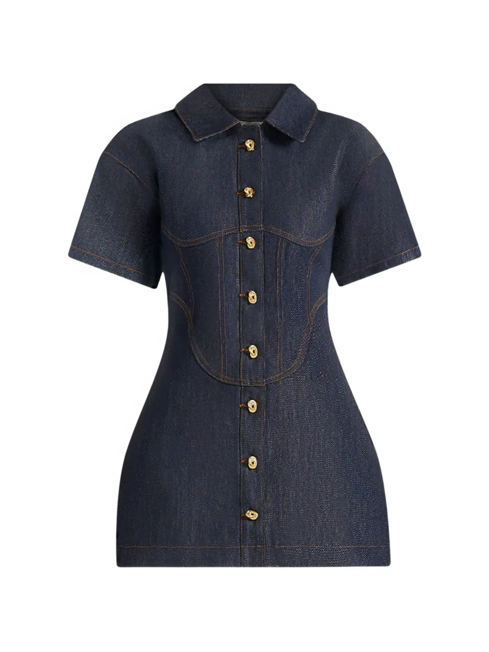 Manière De Voir Mathilde mini dress - Blue
