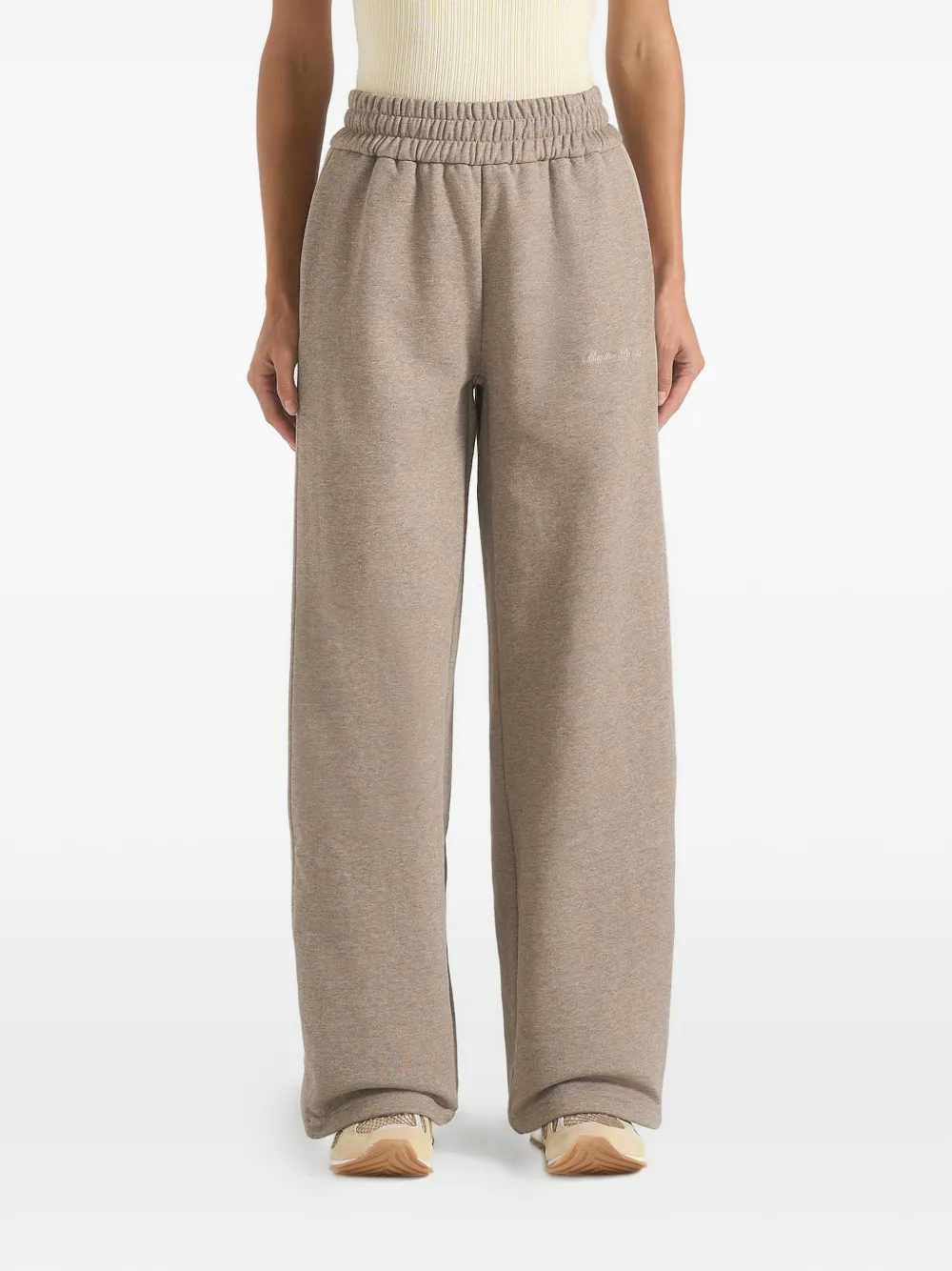 Manière De Voir Caya panelled track-pants - Toni neutri