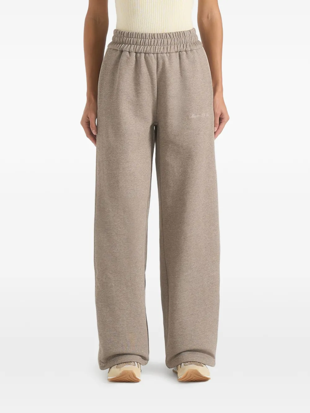 Manière De Voir Caya panelled track-pants - Toni neutri