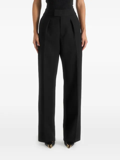 Manière De Voir Elsa pleated high-waist trousers