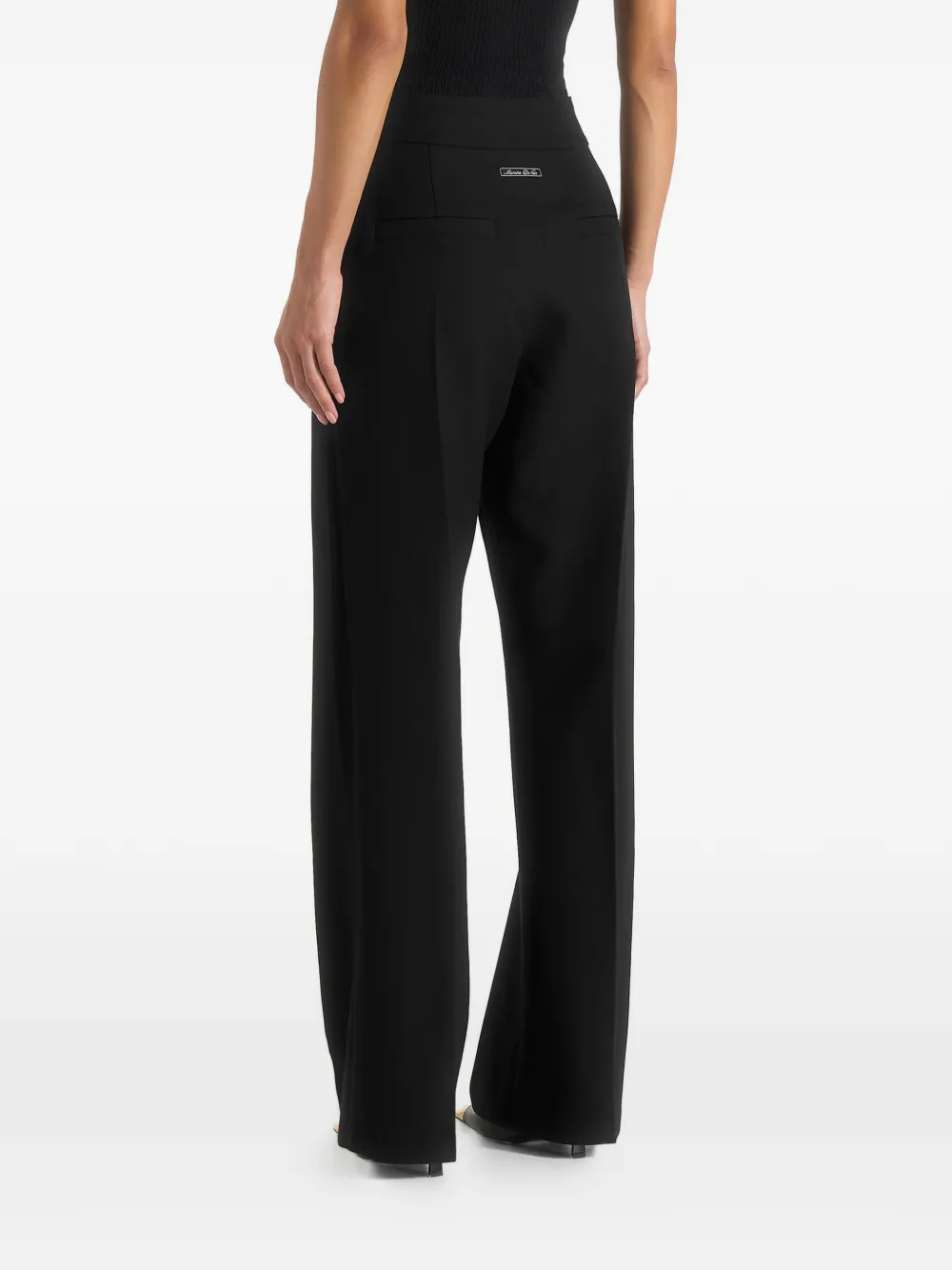 Manière De Voir Elsa high-waist pantalon Zwart