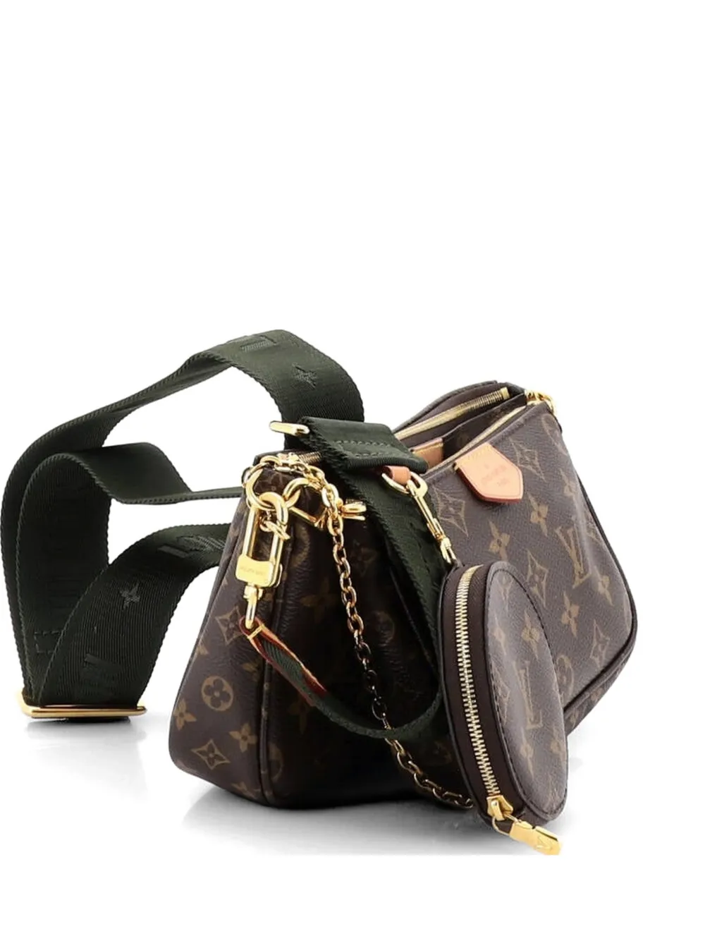Louis Vuitton Pre-Owned Multi Pochette Accessoires Monogram Canvas crossbody bag - Marrone