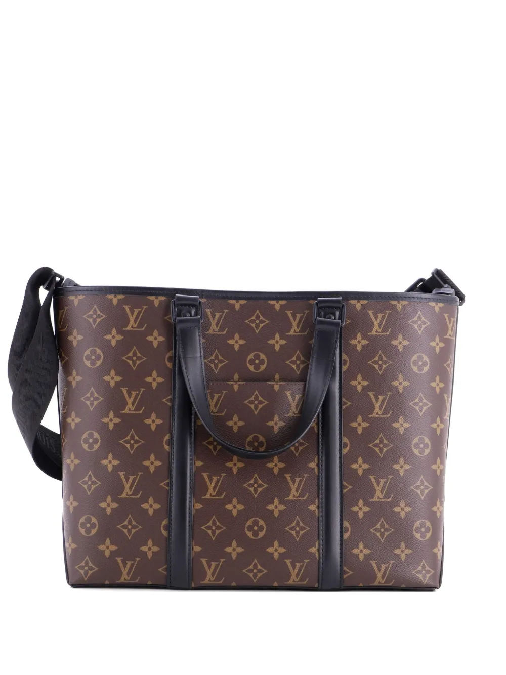 Louis Vuitton Pre-Owned Weekend Macassar Monogram Canvas PM tote bag - Nero