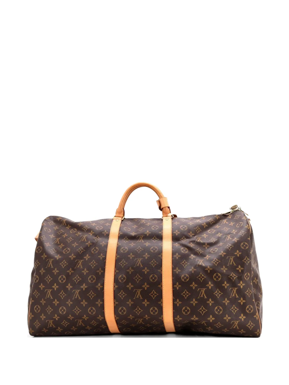 Louis Vuitton Pre-Owned Keepall Bandouliere Bag Monogram Canvas 60 travel bag - Marrone