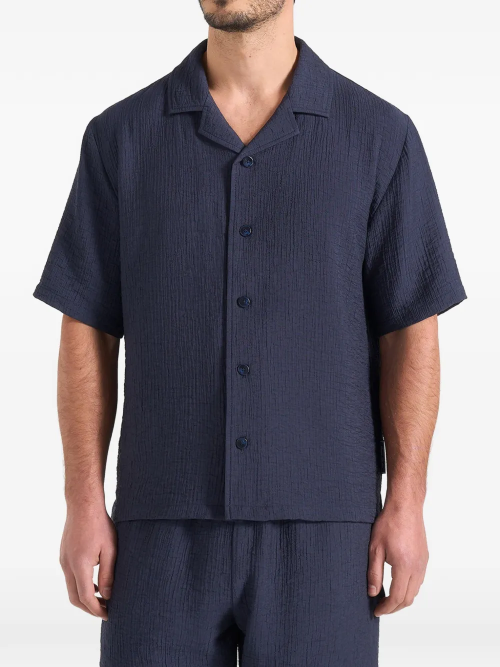 Manière De Voir Camicia Harley - Blu