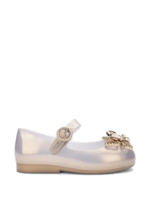 Melissa butterfly-detail ballet flats