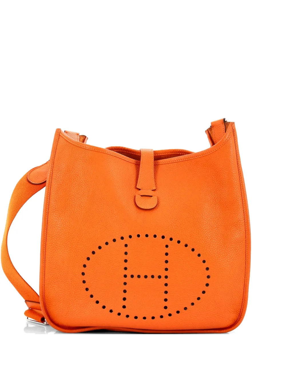Hermès Pre-Owned Evelyne Bag Gen III Clemence PM crossbody bag - Orange