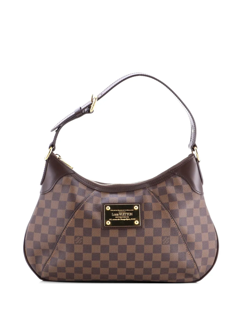 Louis Vuitton Pre-Owned Thames Handbag Damier GM hobo bag - Marrone
