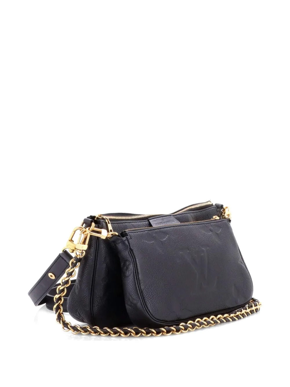 Louis Vuitton Pre-Owned Multi Pochette Accessoires Monogram Empreinte Giant crossbody bag - Schwarz