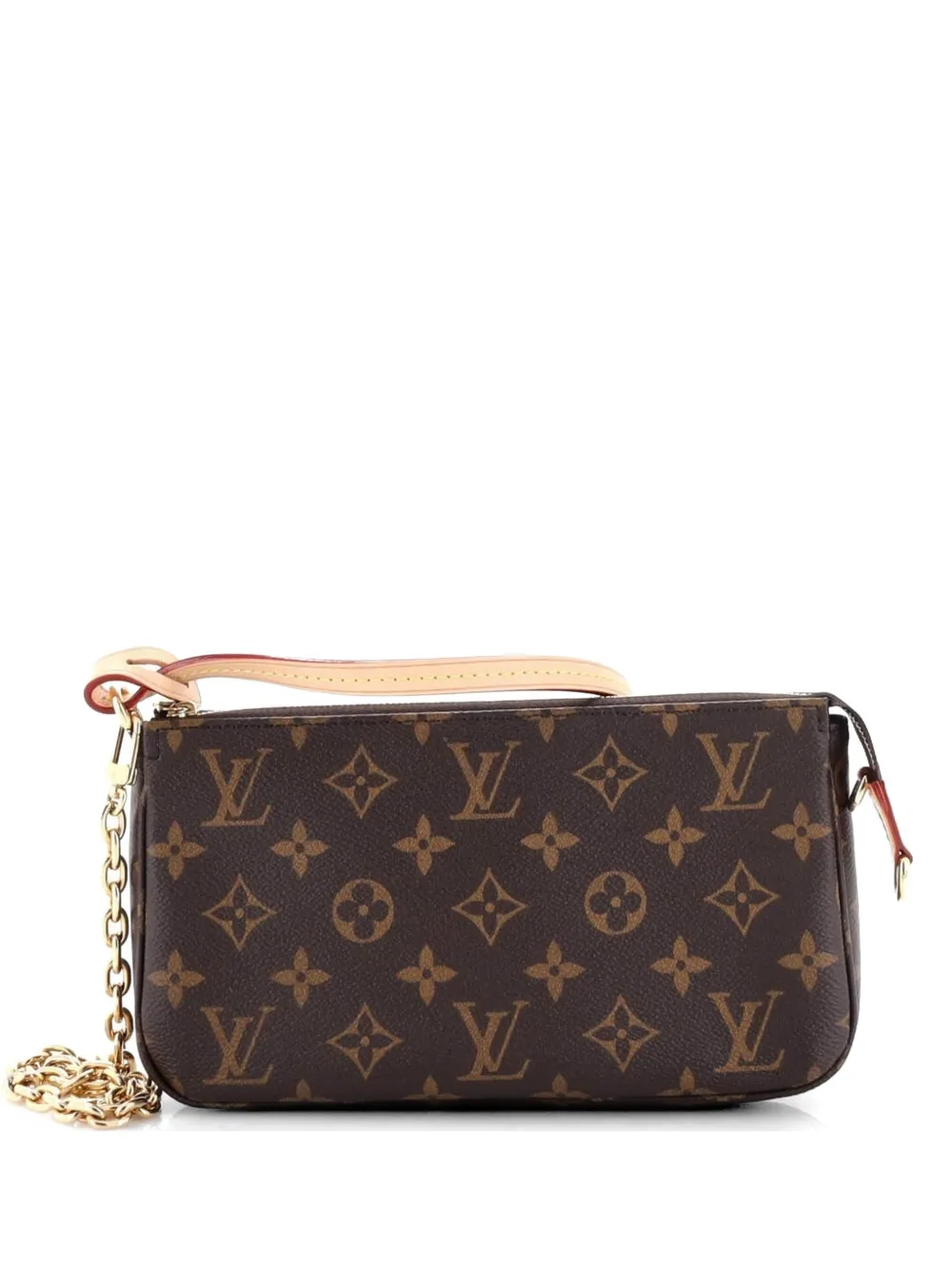 Louis Vuitton Pre-Owned Chain Pochette Accessoires NM Monogram Canvas shoulder bag - Braun