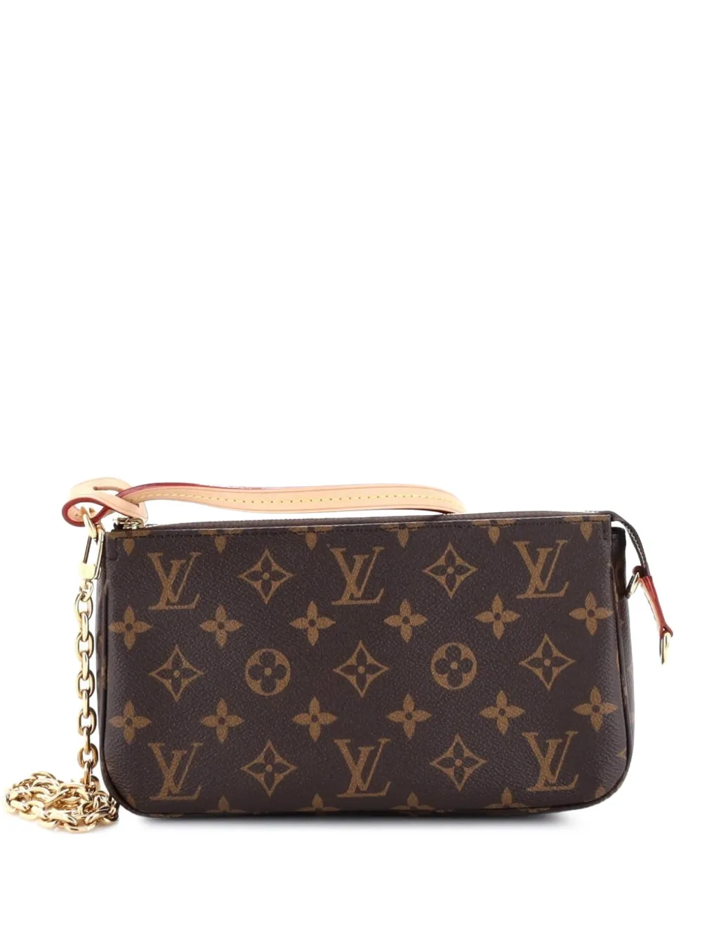 Louis Vuitton Pre-Owned Chain Pochette Accessoires NM Monogram Canvas shoulder bag - Braun