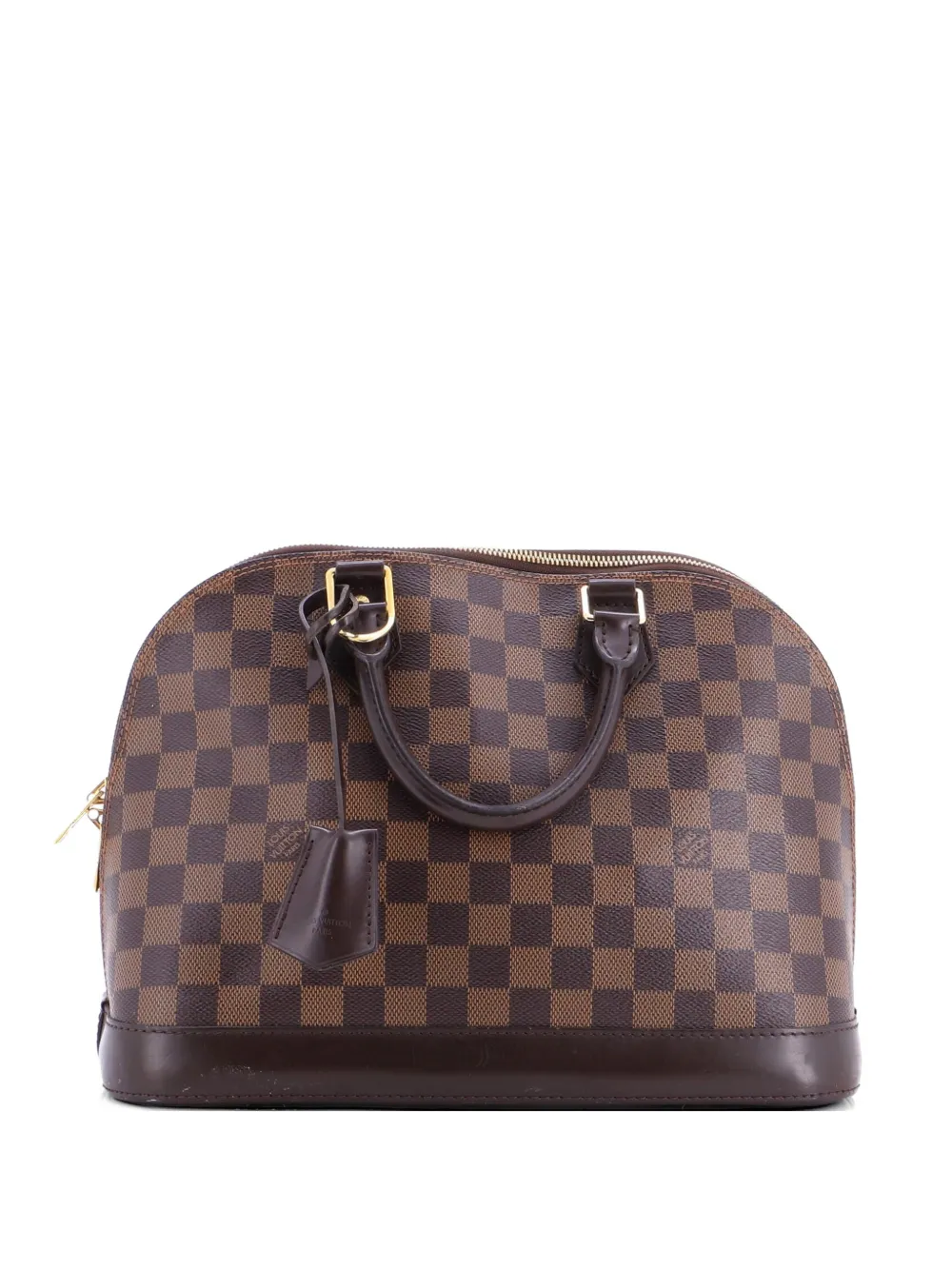 Louis Vuitton Pre-Owned Alma Handbag Damier PM satchel - Braun