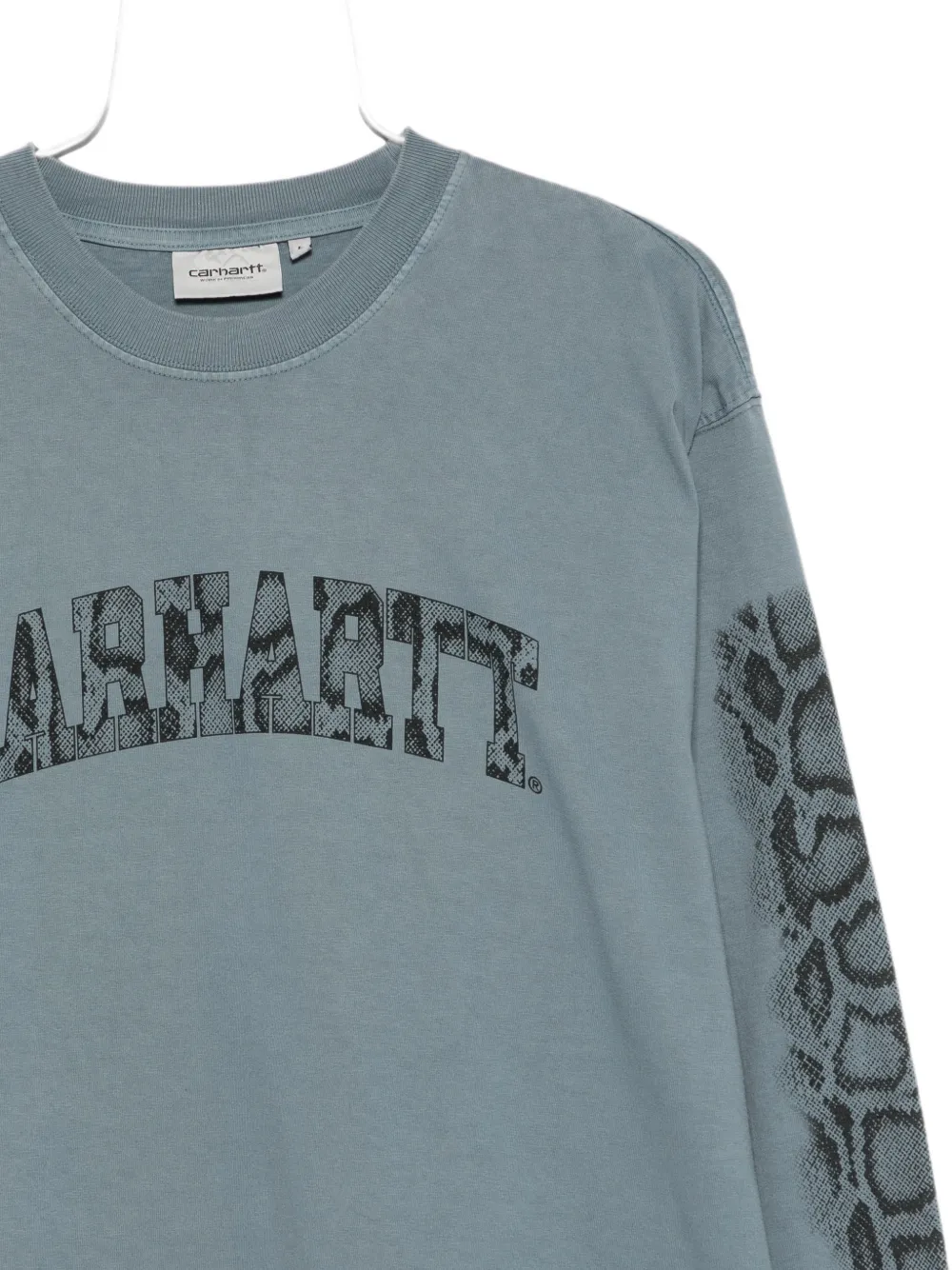 Carhartt WIP T-shirt met ronde hals Blauw