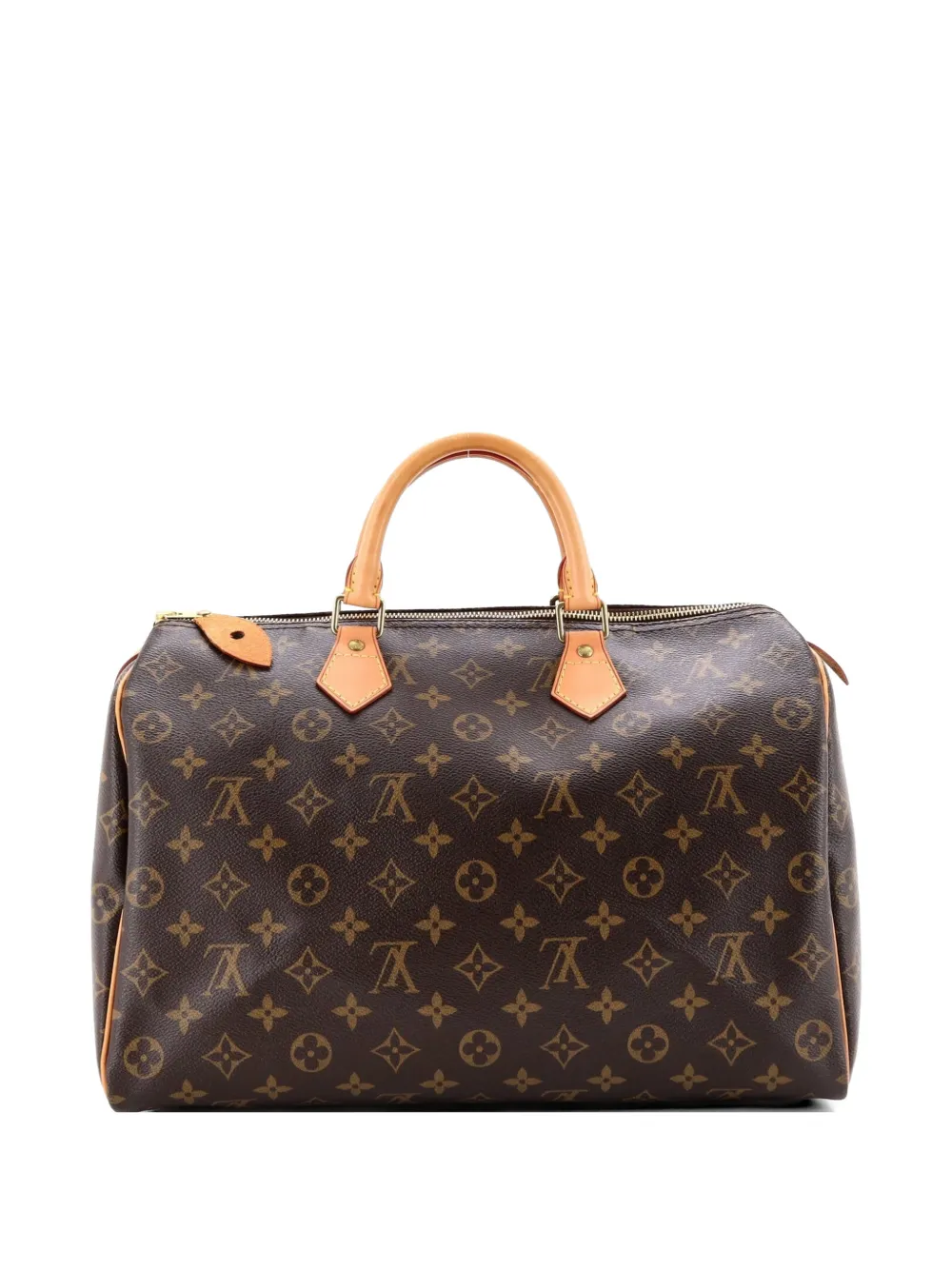 Louis Vuitton Pre-Owned Speedy Handbag Monogram Canvas 35 satchel - Marrone