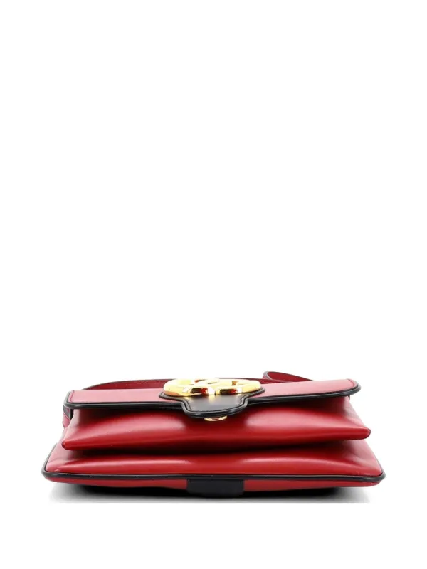 Gucci Pre-Owned アリー レザー スモール ショルダーバッグ | レッド 