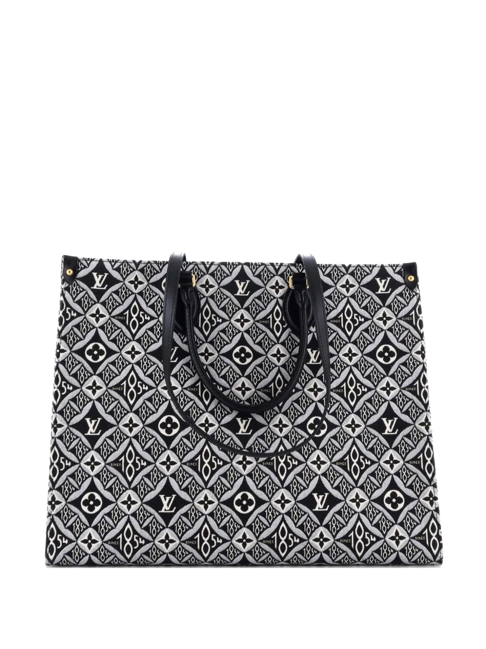 Louis Vuitton Pre-Owned OnTheGo Limited Edition Since 1854 Monogram Jacquard GM tote bag - Black