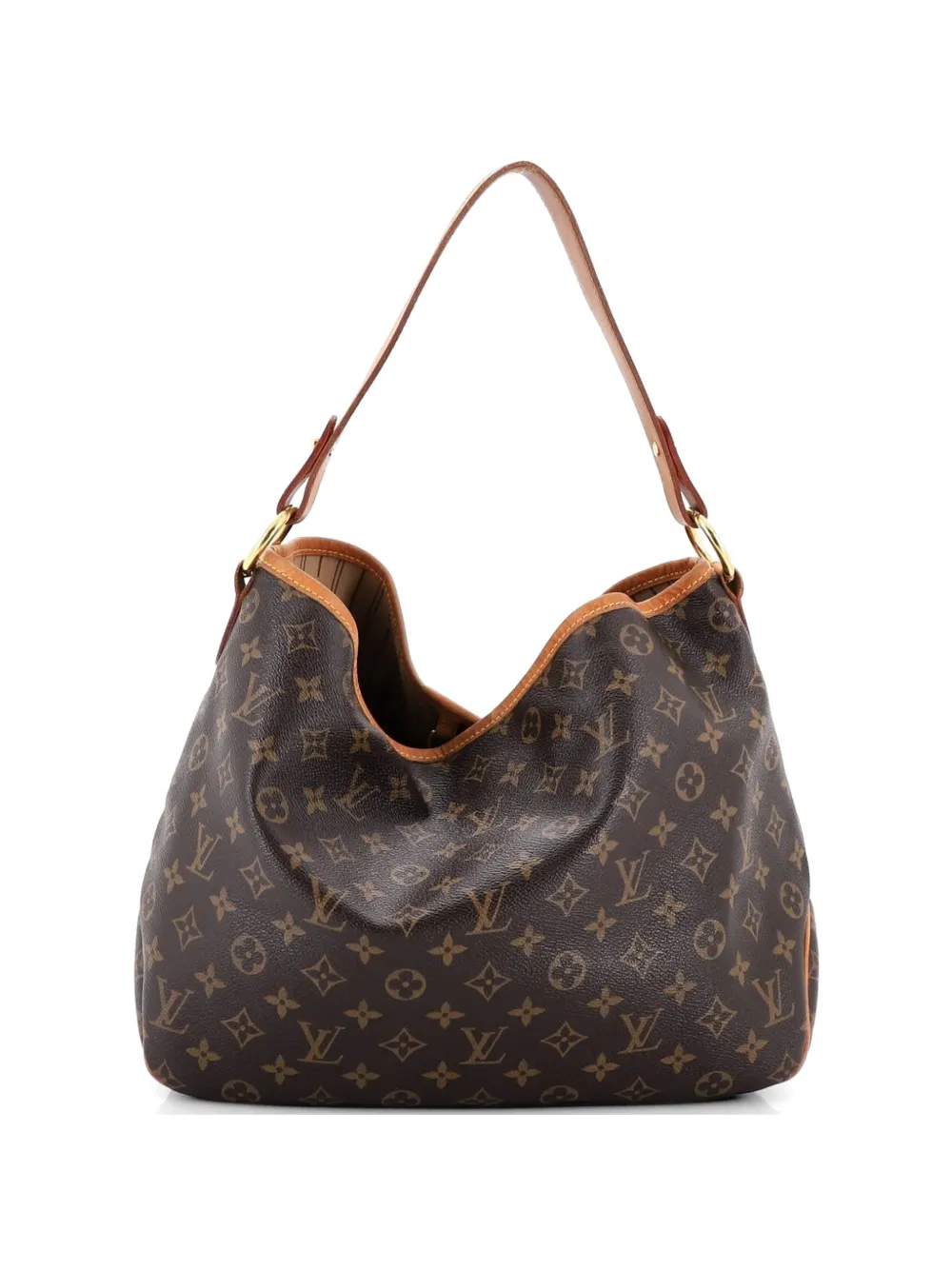 Louis Vuitton Pre-owned Delightful Handbag Monogram Canvas PM Hobo Bag in Brown, view 2