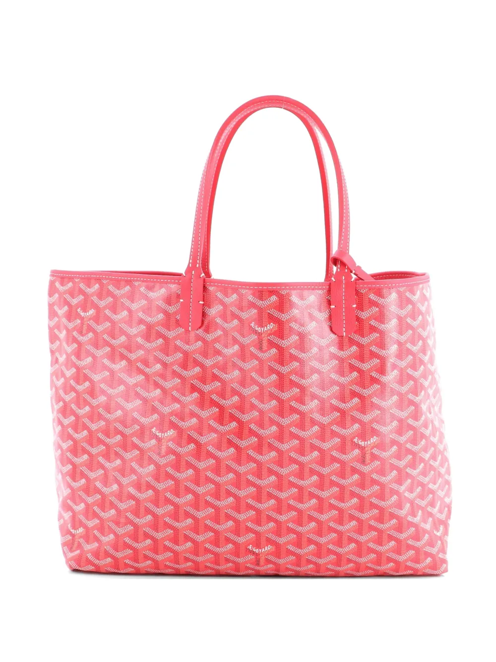 Goyard Pre-Owned Saint Louis Reversible Coated Canvas and Printed Canvas PM tote bag - Rot