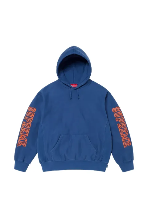 Supreme 컬리지에이트 소매 후디