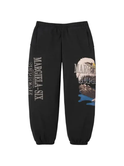 Supreme Calça esportiva x MM6 Maison Margiela e estampa de águia