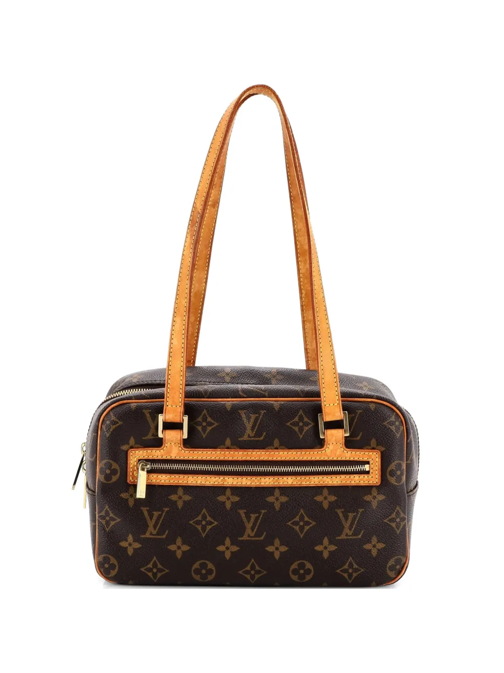 Louis Vuitton Pre-Owned Cite Handbag Monogram Canvas MM shoulder bag - Marrone