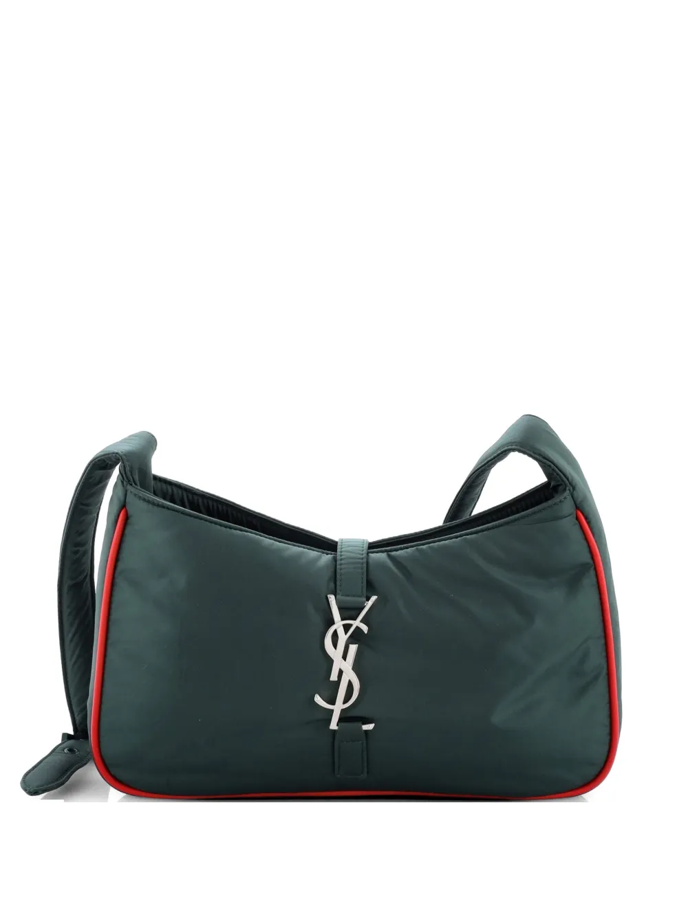 Saint Laurent Pre-Owned Le 5 a 7 Hobo Nylon Small shoulder bag - Verde