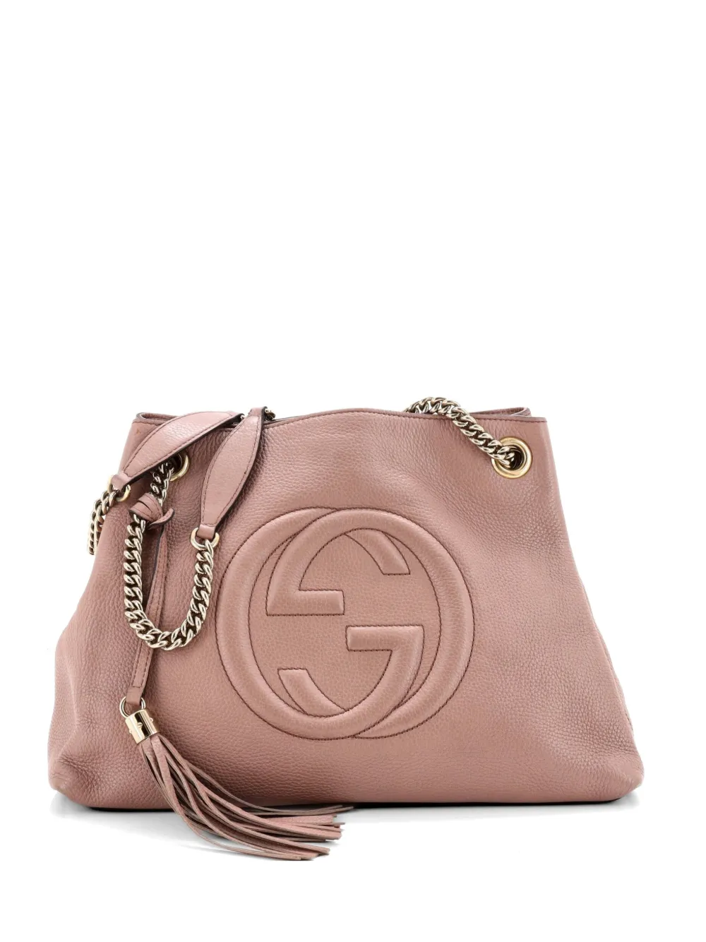 Gucci Pre-Owned Soho Chain Strap Leather Medium shoulder bag - Rosa